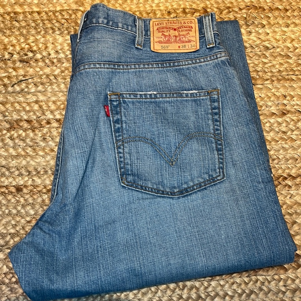 Men’s Levi’s 569 Loose Straight Jeans